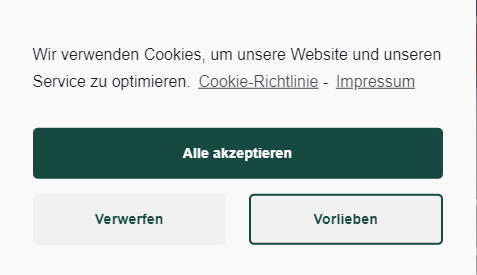 Complianz Cookie-Banner