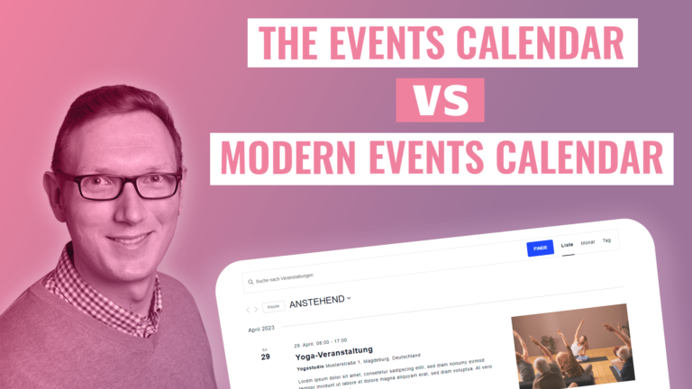 The Events Calendar vs Modern Events Calendar