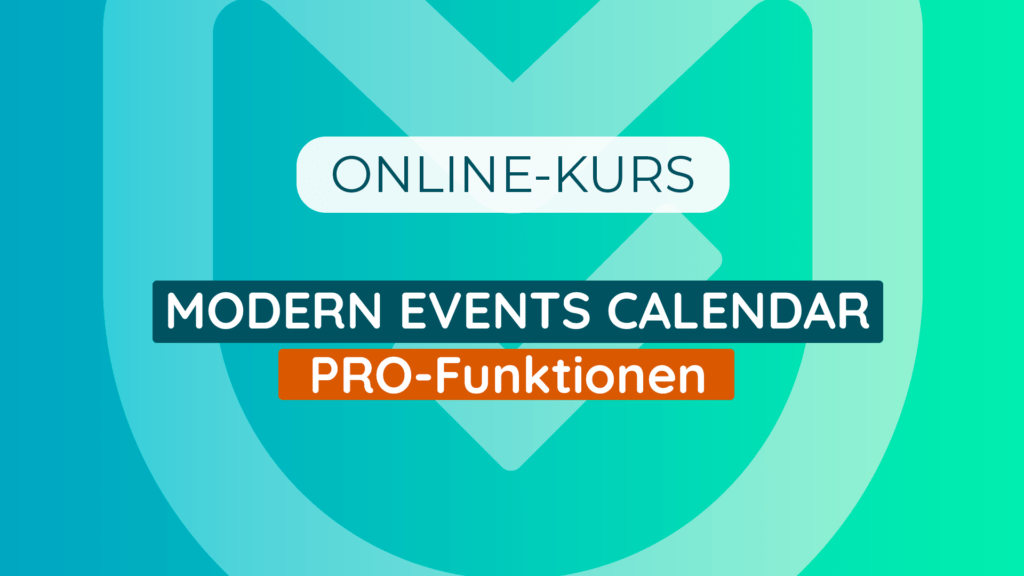 Modern Events Calendar - Pro