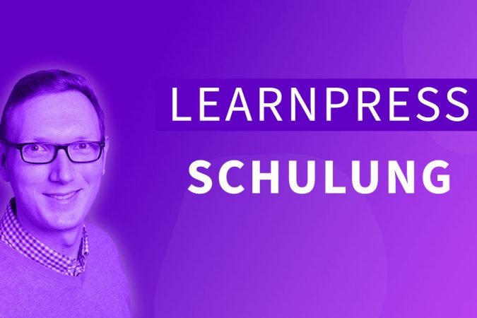 Learnpress-Schulung